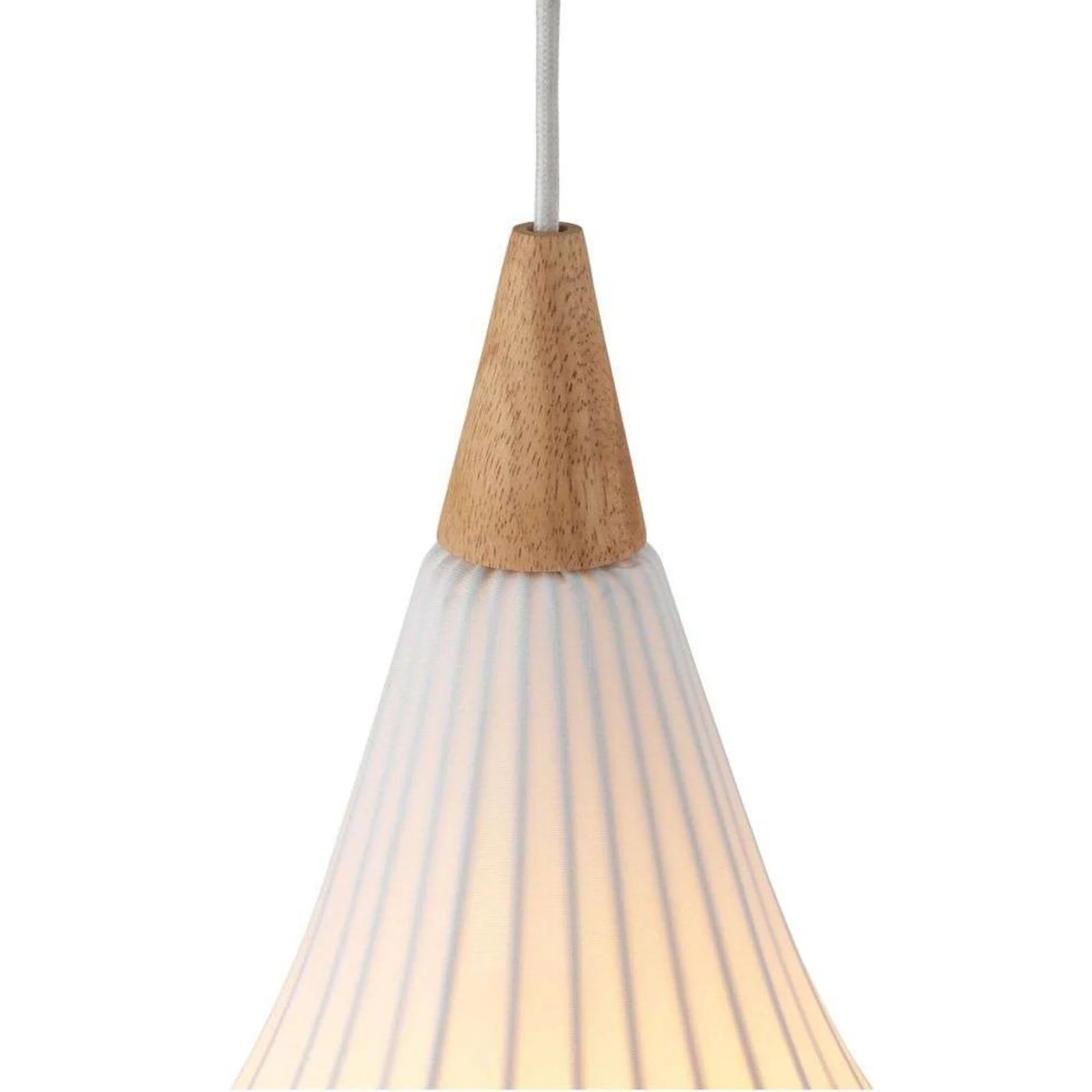 Halo Design Drops Hanglamp Wit - Ø17 cm - Stof
