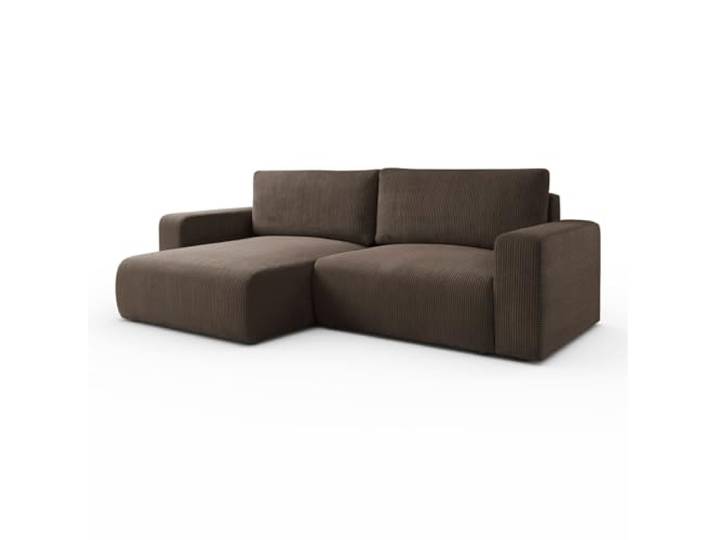 Lookway Ecksofa Opera, Braun Poso 06 L-Form, mit Schlaffunktion