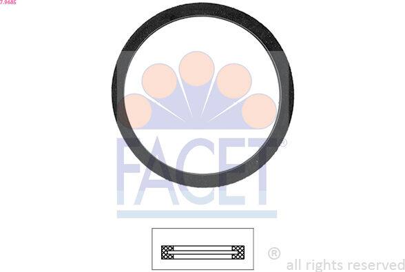 Facet Dichtung, Thermostat 7.9685