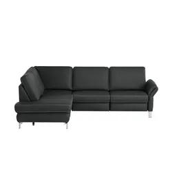 medium Ecksofa  Medium Plus ¦ schwarz ¦ Maße (cm): B: 265 H: 89 T: 200.0