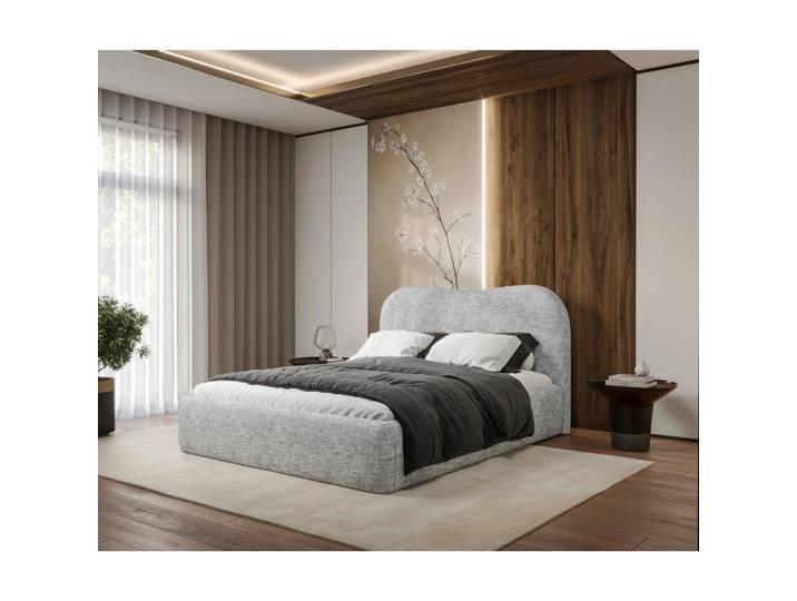 POLSTERBETT Luo 140x200 cm Grau