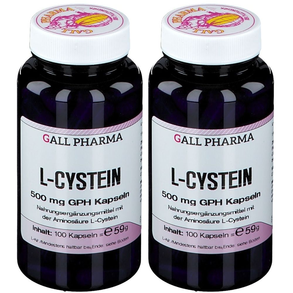 L Cystein 500Mg x2 2x100 St Kapseln