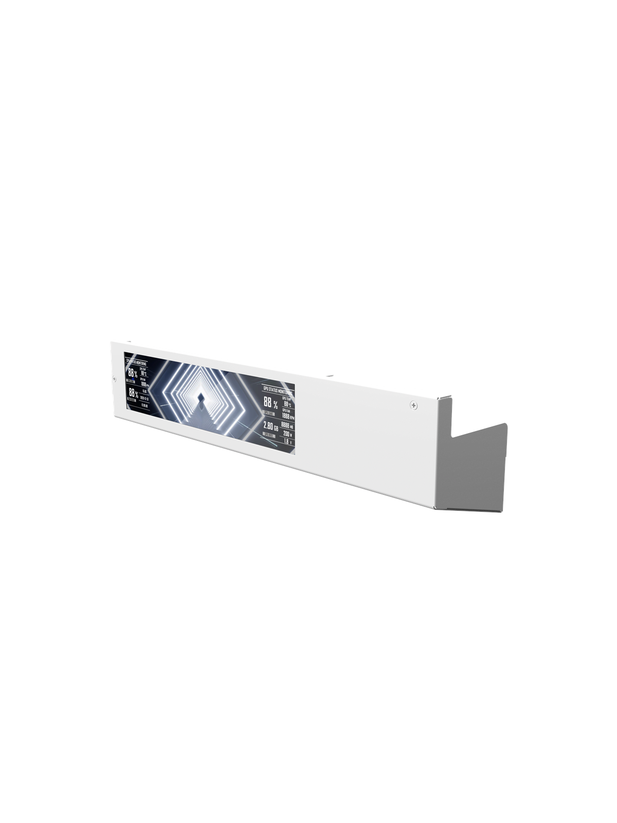 Lian Li O11 Vision-M 9.2" LCD Screen white