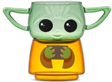 JoyJolt Star Wars™ Stackable Character Collection Grogu Stackable Glasses - 8 oz - 8 oz