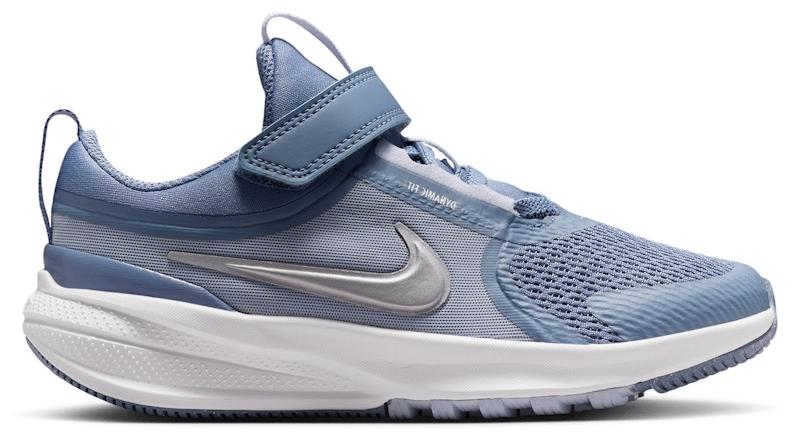 Nike Star Runner 5 World Indigo Ghost Metallic Silver (PS) - EU 27.5