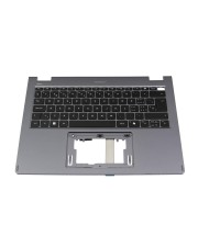 Acer Tastatur inkl. Topcase CH schweiz schwarz/anthrazit mit Backlight (6B.BFGN7.023)