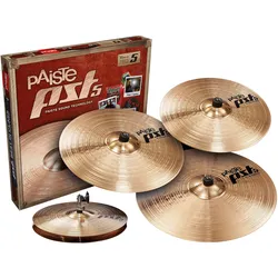 Paiste PST 5 Aktion Universal Set 14HH/16C/18C/20R - Becken-Set