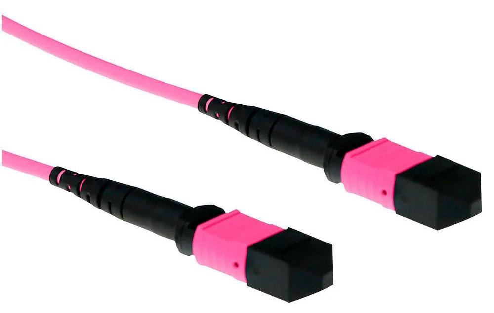ACT RL7772 OM4 MPO/MTP naar MPO/MTP Patchkabel, 12 meter