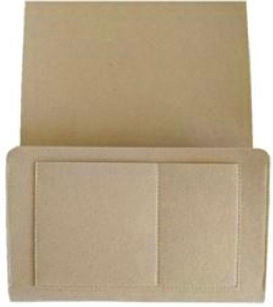 New Age Devi Bedside Pocket Beige - 32 x 20 x 10 cm - Organiser voor tijdschriften en nachtkastjes