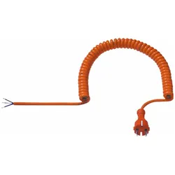 Bachmann 665.870 Stromkabel Orange 2,5 m (2.50 m), Stromkabel, Orange