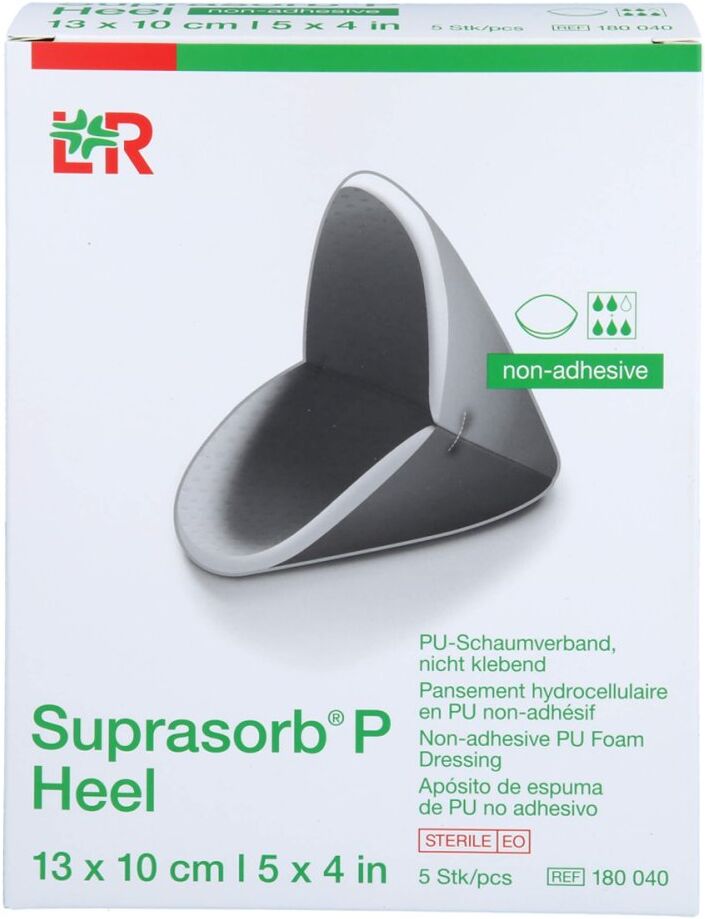 Suprasorb P Pu-schaumv.heel 10x13 Cm 5stk