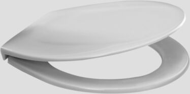 Eisenberg Sanit WC siège maxime 56A12010099 charnière en acier inoxydable, blanc, thermoplastique