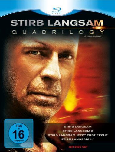Bruce Willis - Stirb Langsam - Quadrilogy 1-4 [Blu-ray] - Preis vom 04.10.2026 03:51:26 h