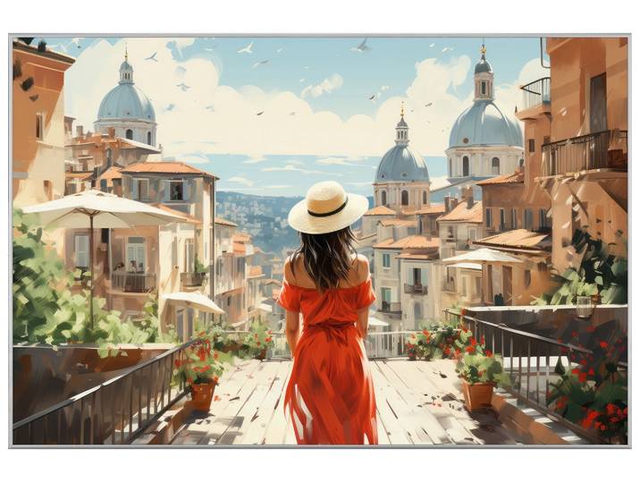 Bild mit Rahmen Perfect View image LAND