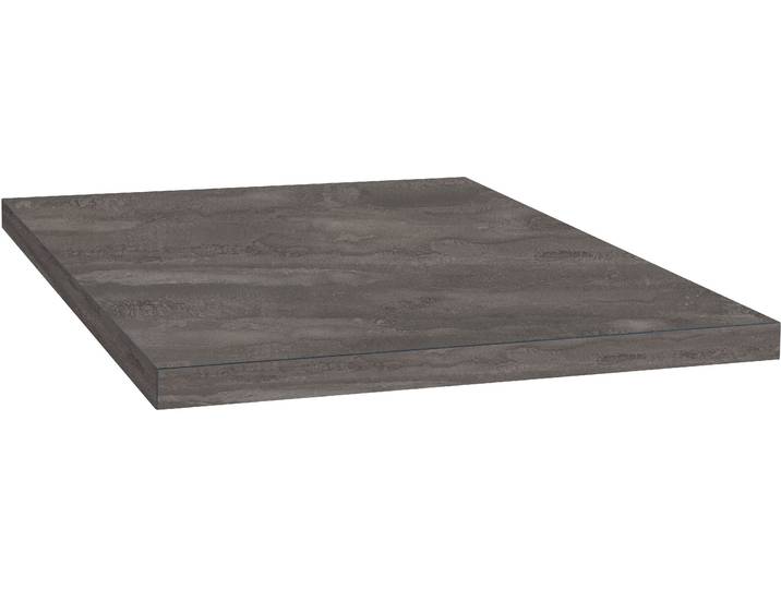 Arbeitsplatte, Spanplatte, Iron Flow, 290×60 cm, 3,8 cm Stark, OPTIFIT Luzern