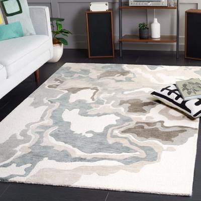 SAFAVIEH Handmade Rodeo Drive Eyglo Mid-Century Modern Wool Rug