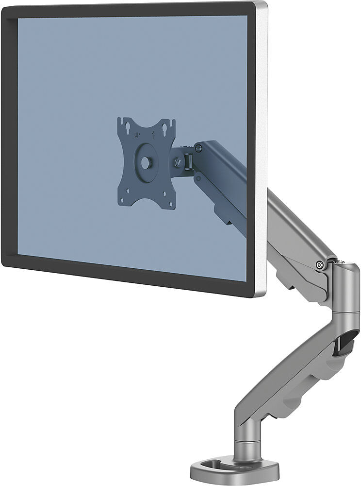 EPPA Einzel-Monitorarm, Schwenkbereich 180°, HxBxT 480 x 117 x 575 mm, silber Fellowes