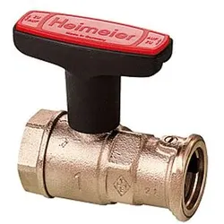 Heimeier Pumpenkugelhahn Globo P-S 1" IG x Flansch