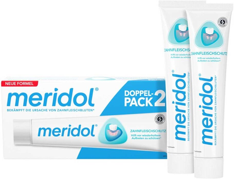Meridol Zahnpasta Doppelpack gegen Zahnfleischentzündung