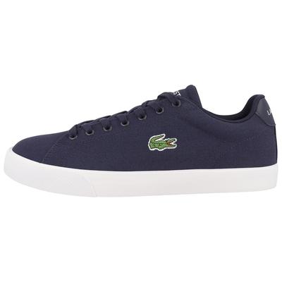 Sneaker LACOSTE "Lacoste LEROND SET 126 2 Sneaker low Herren Schuhe", Herren, Gr. 46, Textil, blau (dunkelblau), Schuhe Sneaker, Ziernähte