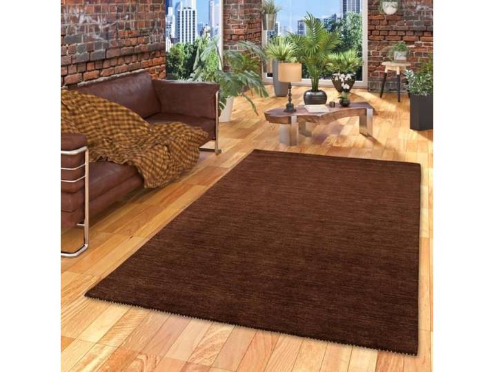 Tapis Indo Gabbeh - PERGAMON - Ella - Naturel - Brun - 120x180 cm - 8 Tailles Disponibles