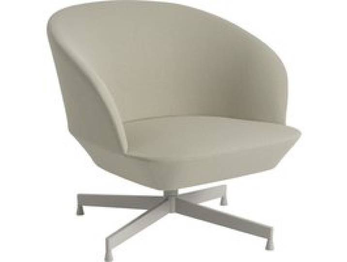 Muuto - Oslo Lounge Stuhl mit Swivel Base