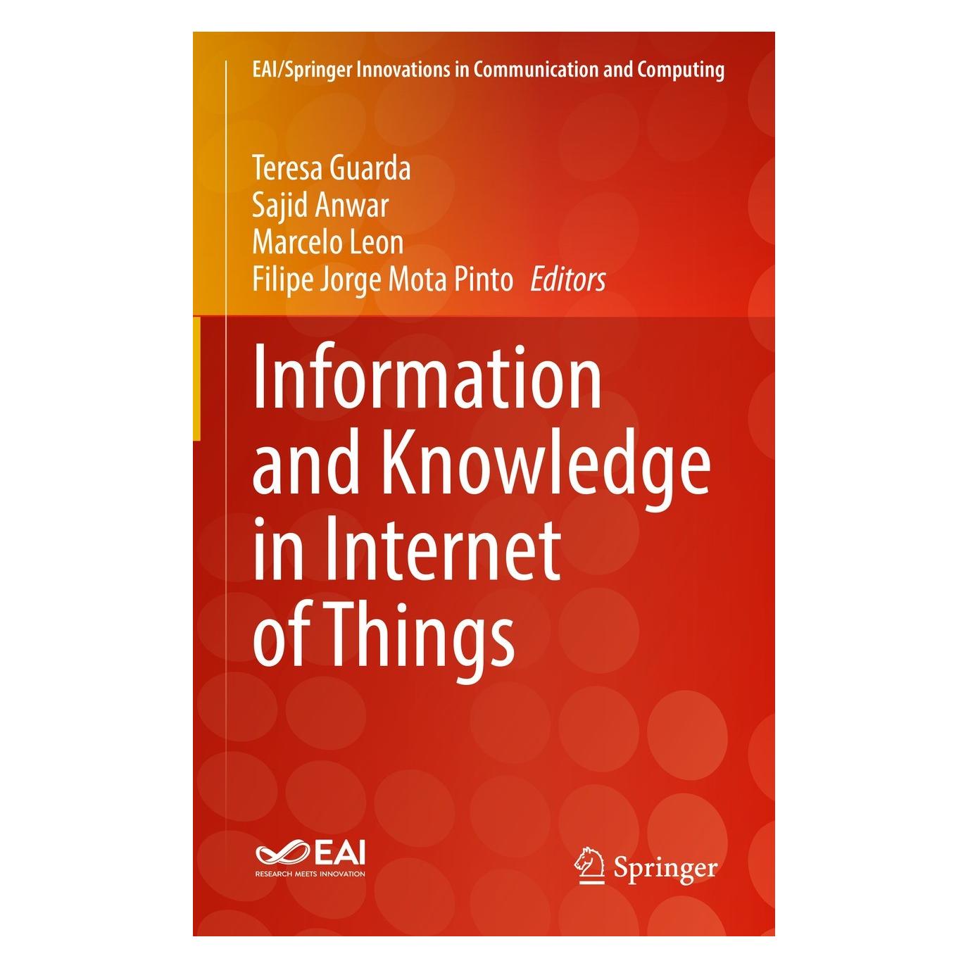 Springer Information and Knowledge in Internet of Things (9783030751227)