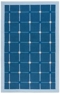 SAFAVIEH Handmade Genre Lozena Checkered Wool Rug