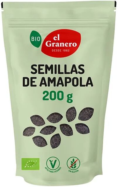 El Granero Integral Semente De Papoila Bio 200g