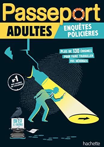 Sandra Lebrun - Passeport adultes : enquêtes policières : plus de 130 énigmes pour faire travailler vos méninges - Preis vom 18.10.2026 19:22:15 h