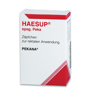 Haesup spag.Peka Suppositorien 10 St