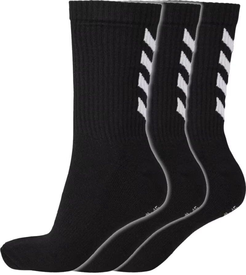 Pack 3 Calcetines Deportivos Hummel Negros Negro 8 Años Niño