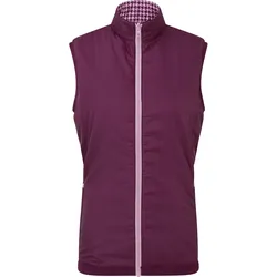 FootJoy Weste Insulated Reversible, weinrot/pink