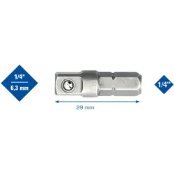 Brilliant Tools 1/4" Adapter - BT020909