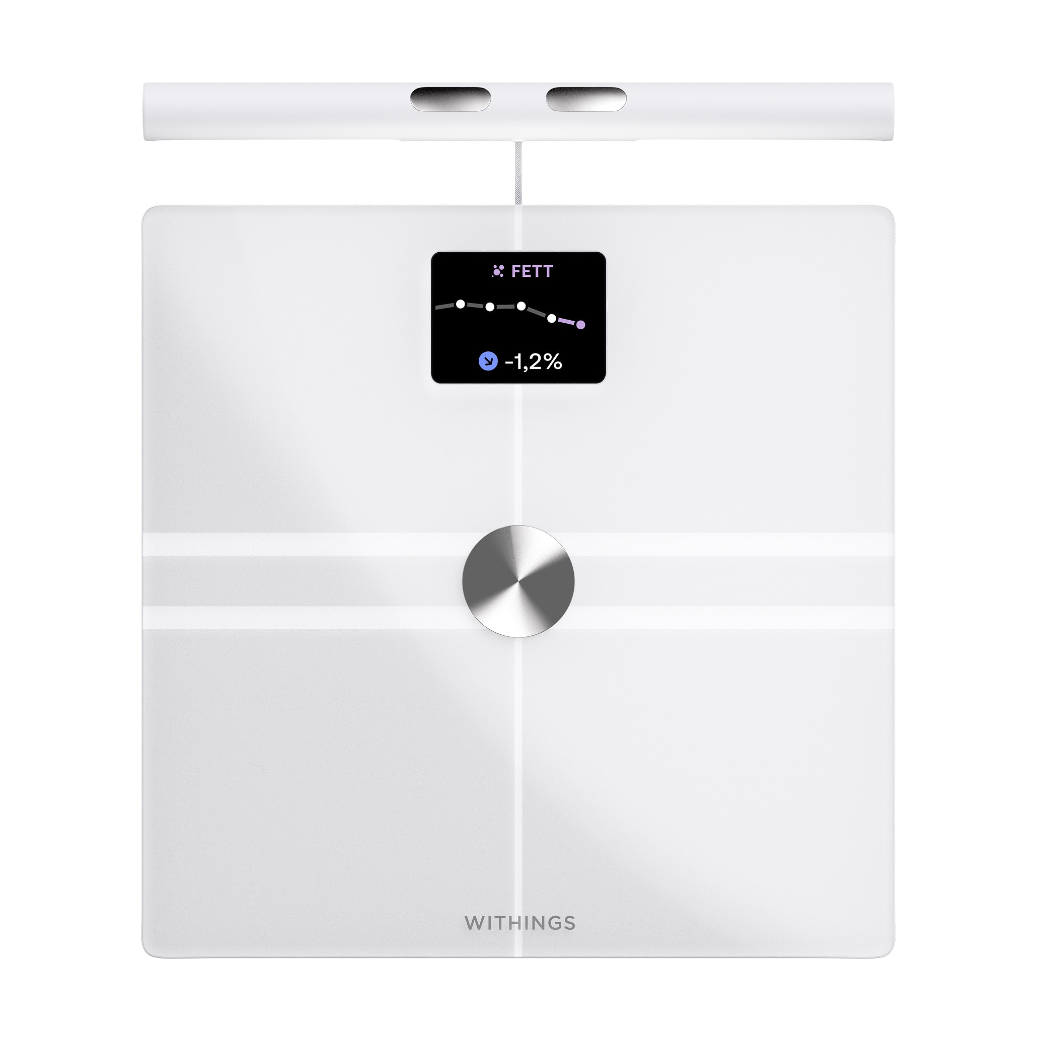 Withings Body Fit Smarte Körperwaageweiß 266690