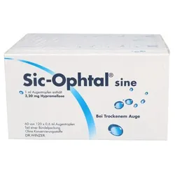 SIC OPHTAL sine Augentr. Augentropfen 120X0.6 ml