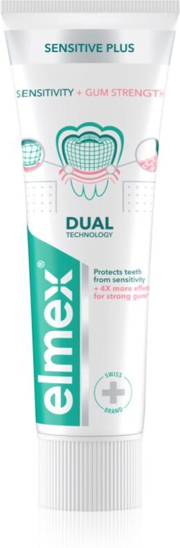 Elmex Sensitive Sensitivity + Gum Strength dentifrice pour dents sensibles 75 ml