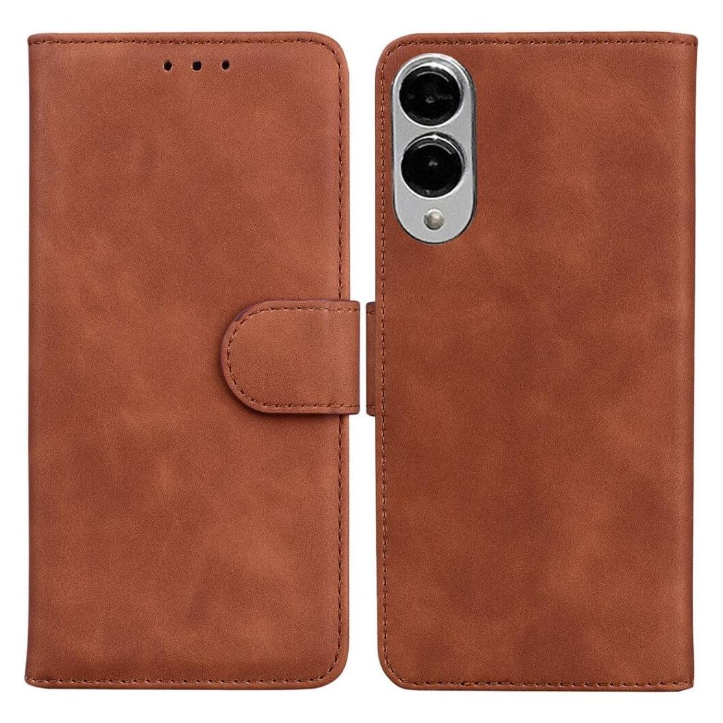 Cover-Discount Galaxy S25 Edge - Solide Leder Etui Hülle (Samsung Galaxy S25 Edge) (58336711)