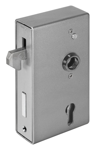 AMF Schiebetor-Schlosskasten 140S-40ZW, blank 13995