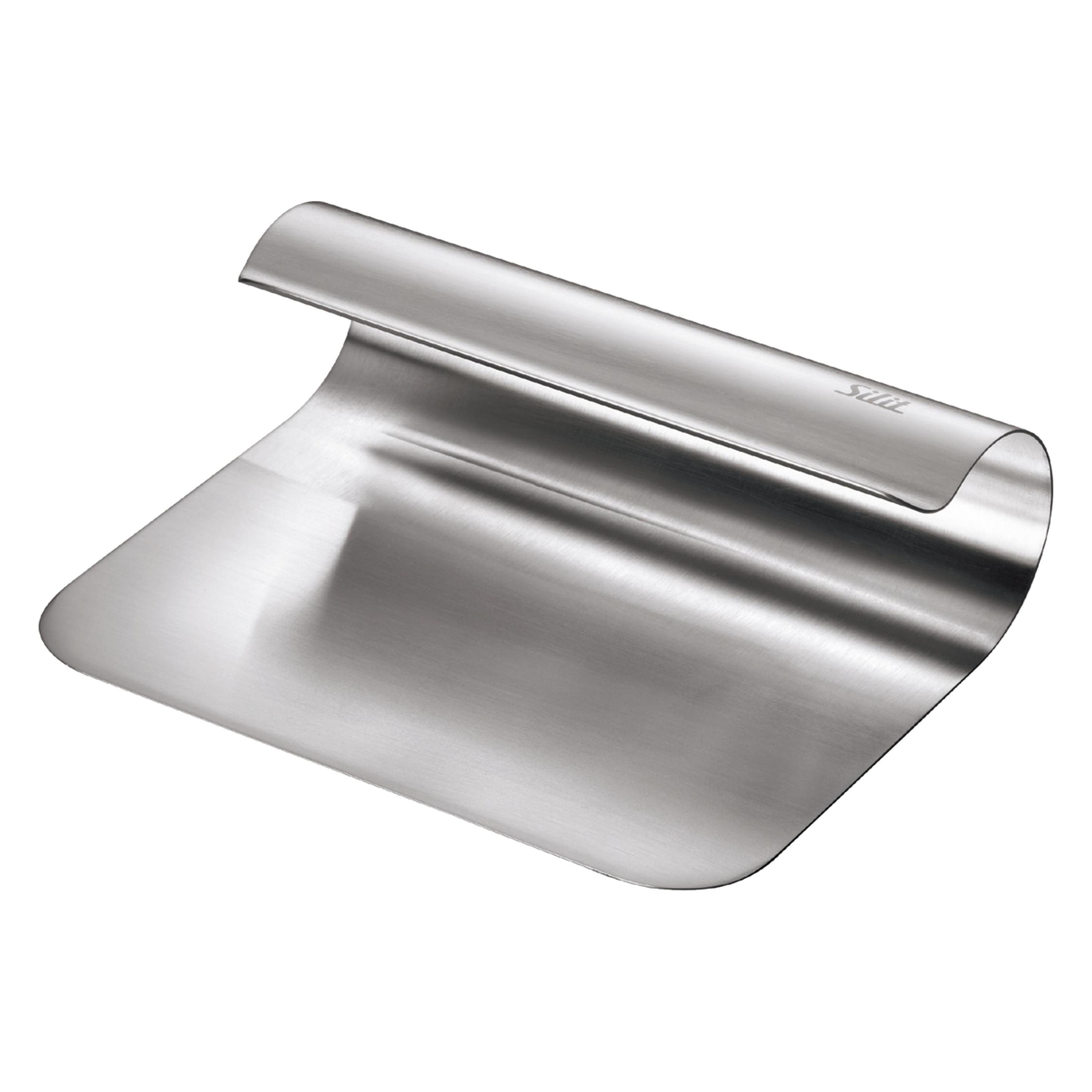 Silit Gemüseschaufel Küchenhilfe Teigschaber 11x15cm Cut'n Serve Edelstahl matt (2141224969)