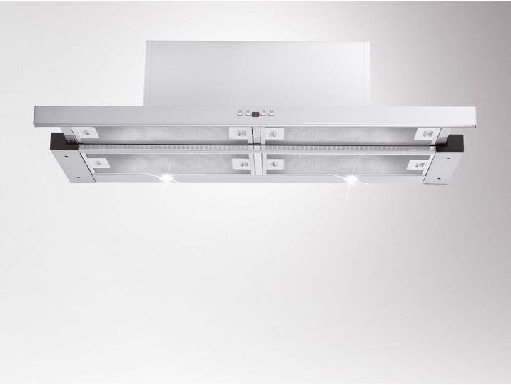 Amica Flachschirmhaube FH 694 621 E Starke Absaugleistung – Bis zu 648 m³/h für ein angenehmes Küchenklima