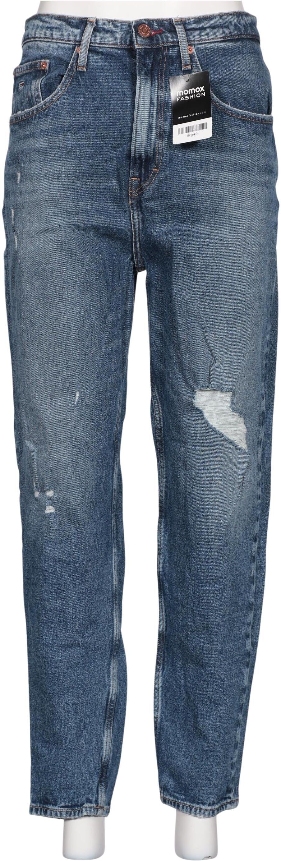 Tommy Jeans Damen Jeans, Blau, Gr. W29, Baumwolle / Elasthan / Hanf - Second Hand