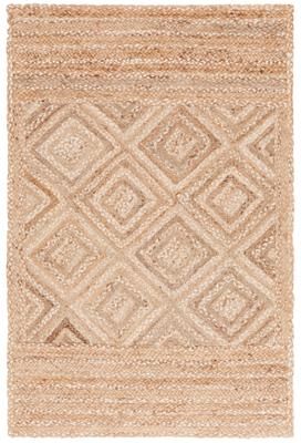 SAFAVIEH Handmade Natural Fiber Heike Diamond Jute Rug
