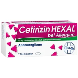 Cetirizin HEXAL® Antiallergikum 7 St