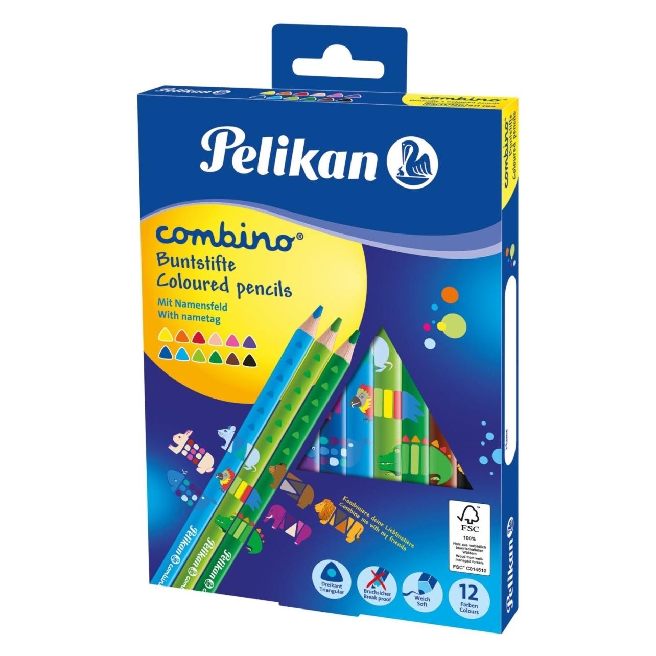 Pelikan COMBINO - Farbstifte (12x) (811194)