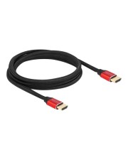 Delock Ultra High Speed HDMI Kabel 48 Gbps 8K 60 Hz rot 2 m Digital/Display/Video 2 m Rot (85774)