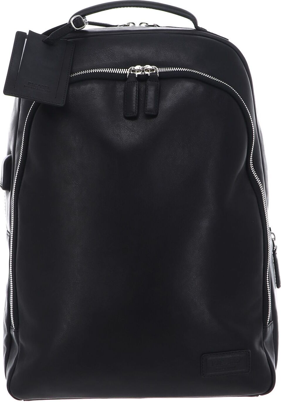 PICARD Laptoprucksack Rucksack mit Laptopfach Authentic Business Backpack Black schwarz