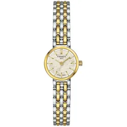 Tissot T1400092211100 Damenuhr Quarz Lovely Round Zweifarbig