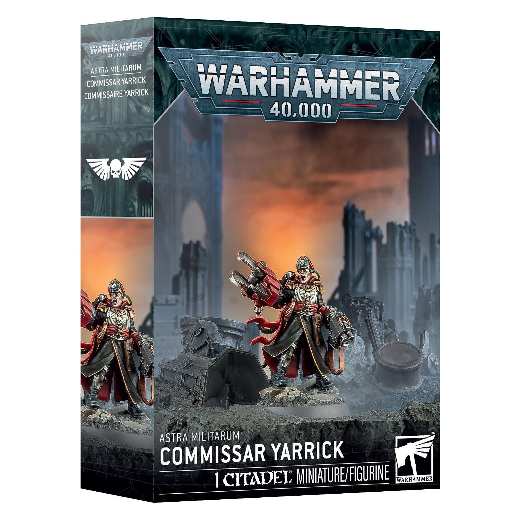 Games Workshop Warhammer 40k - Astra Militarum Commissaire Yarrick (Kunststoff) (99120105138)