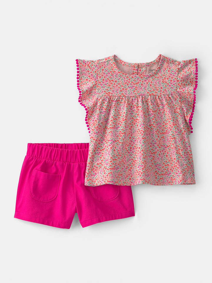 carter's 2tlg. Outfit in Rosa/ Pink - 86